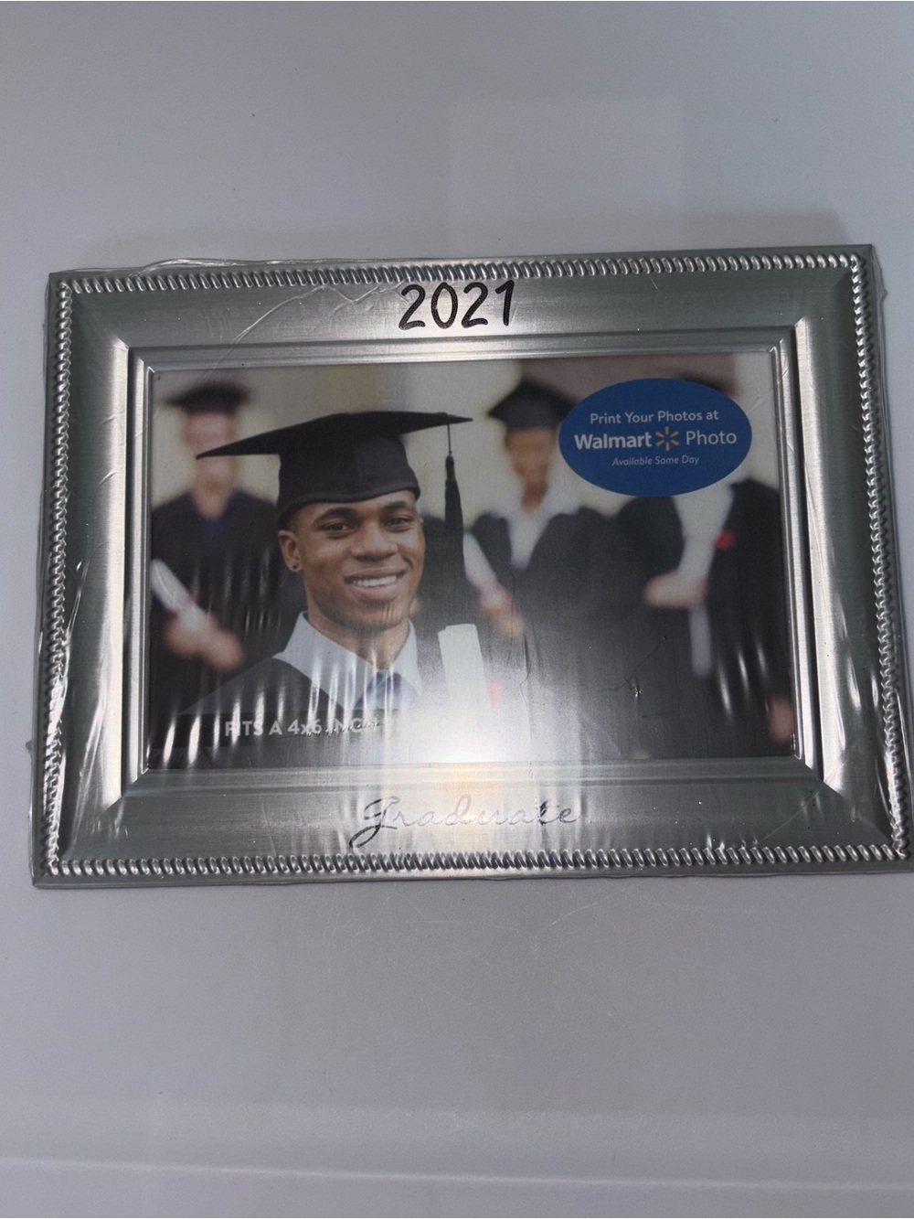 NWT Class of 2021 Graduate Silver Picture Frame